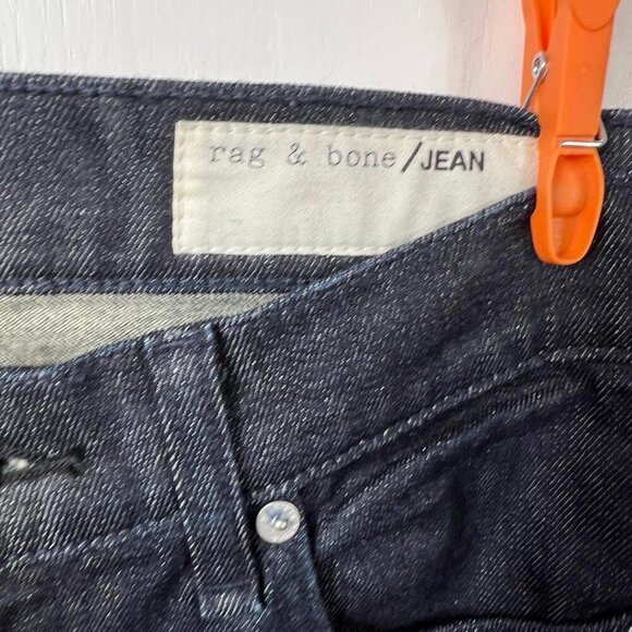 Rag & Bone Dark Wash Ankle Skinny Jeans Size 24 - Picture 6 of 10
